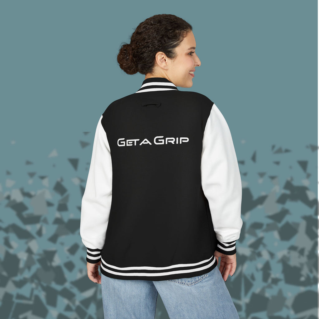 Get a Grip Letterman Jacket