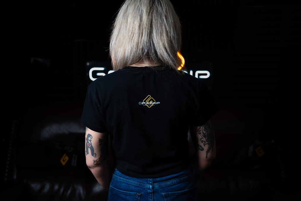 Cropped Get a Grip Tee