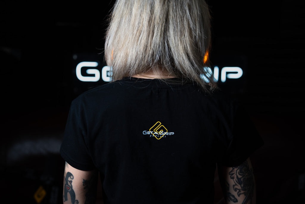 Cropped Get a Grip Tee