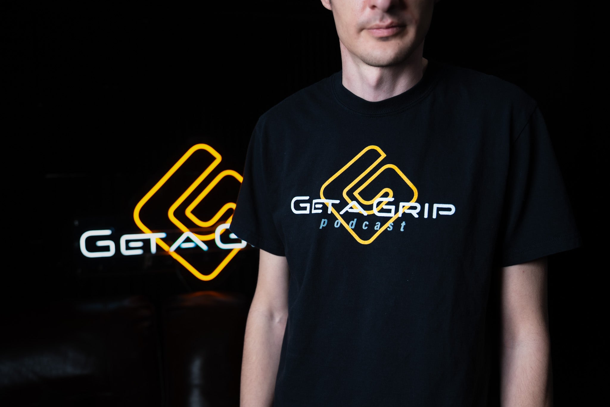 Get a Grip Short-Sleeve G Outline Logo Tee