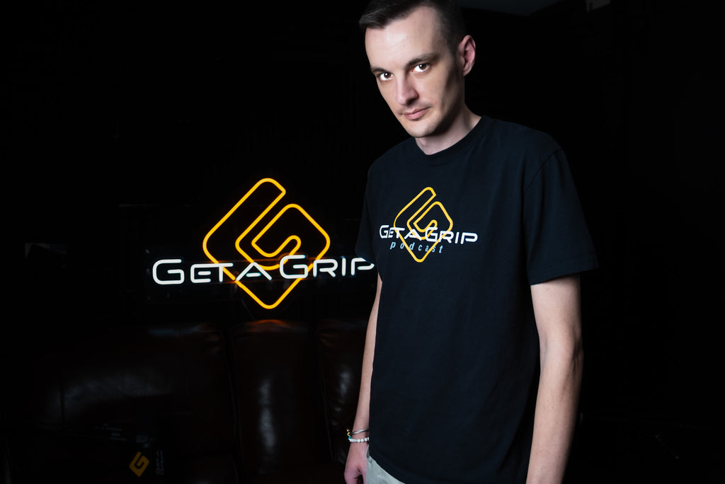 Get a Grip Short-Sleeve G Outline Logo Tee