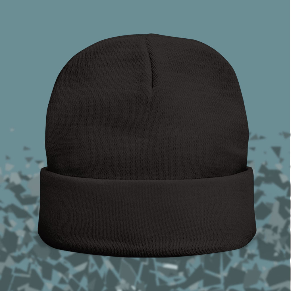 Embroidered 'Get a Grip' Knit Beanie