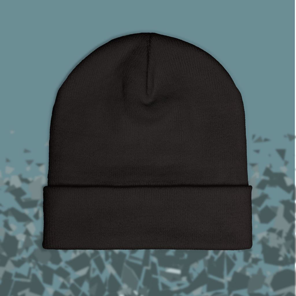 Embroidered 'Get a Grip' Knit Beanie