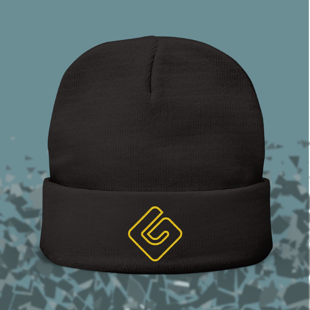 Embroidered G Logo Knit Beanie