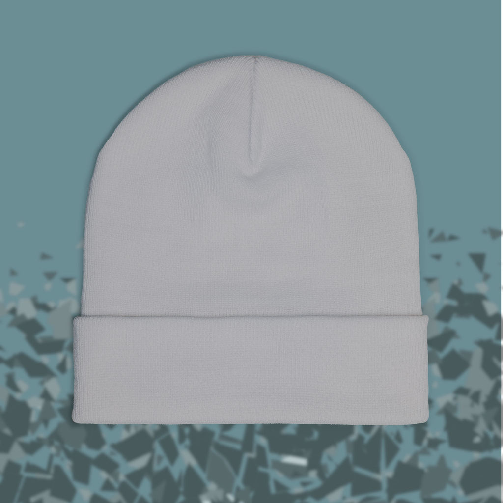Embroidered 'Get a Grip' Knit Beanie