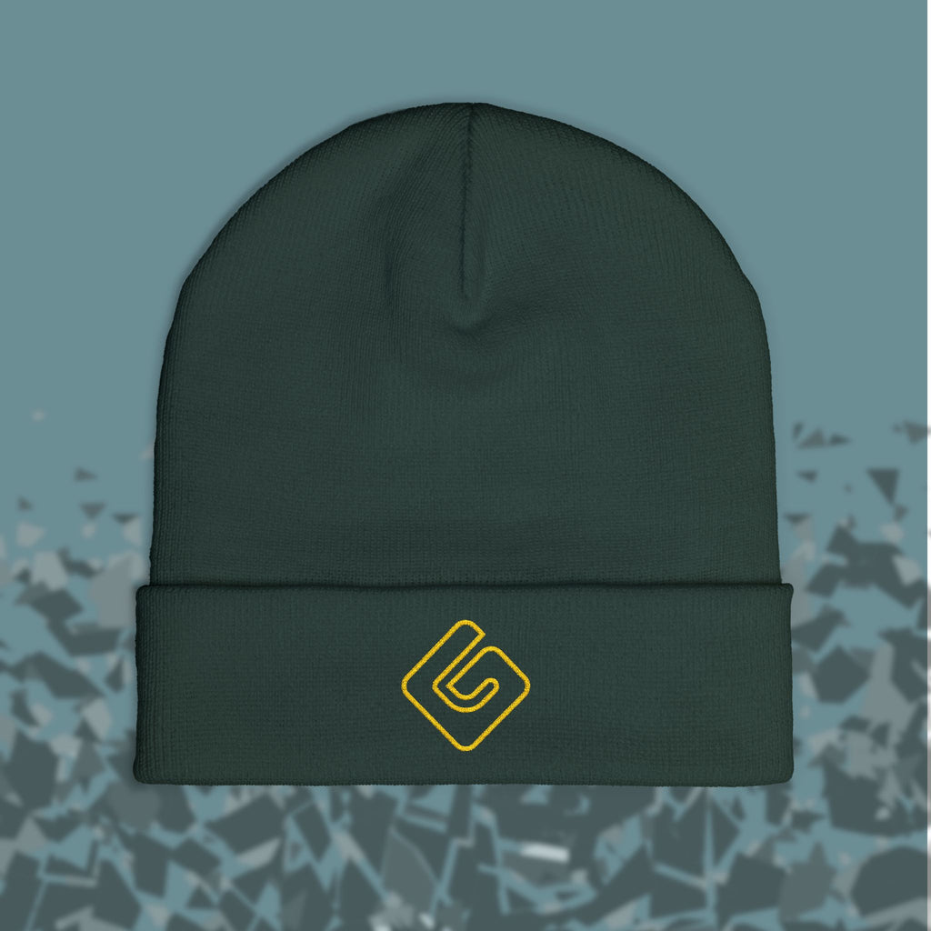 Embroidered G Logo Knit Beanie