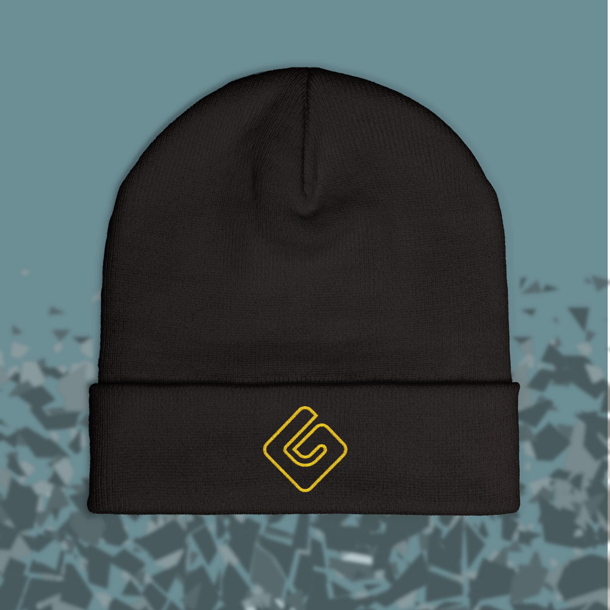 Embroidered G Logo Knit Beanie